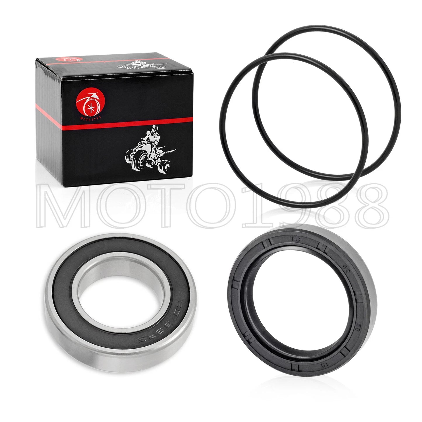 Rear Axle Brake Drum Seal Bearing Kit for Honda Rancher 350 TRX350 FE/FM