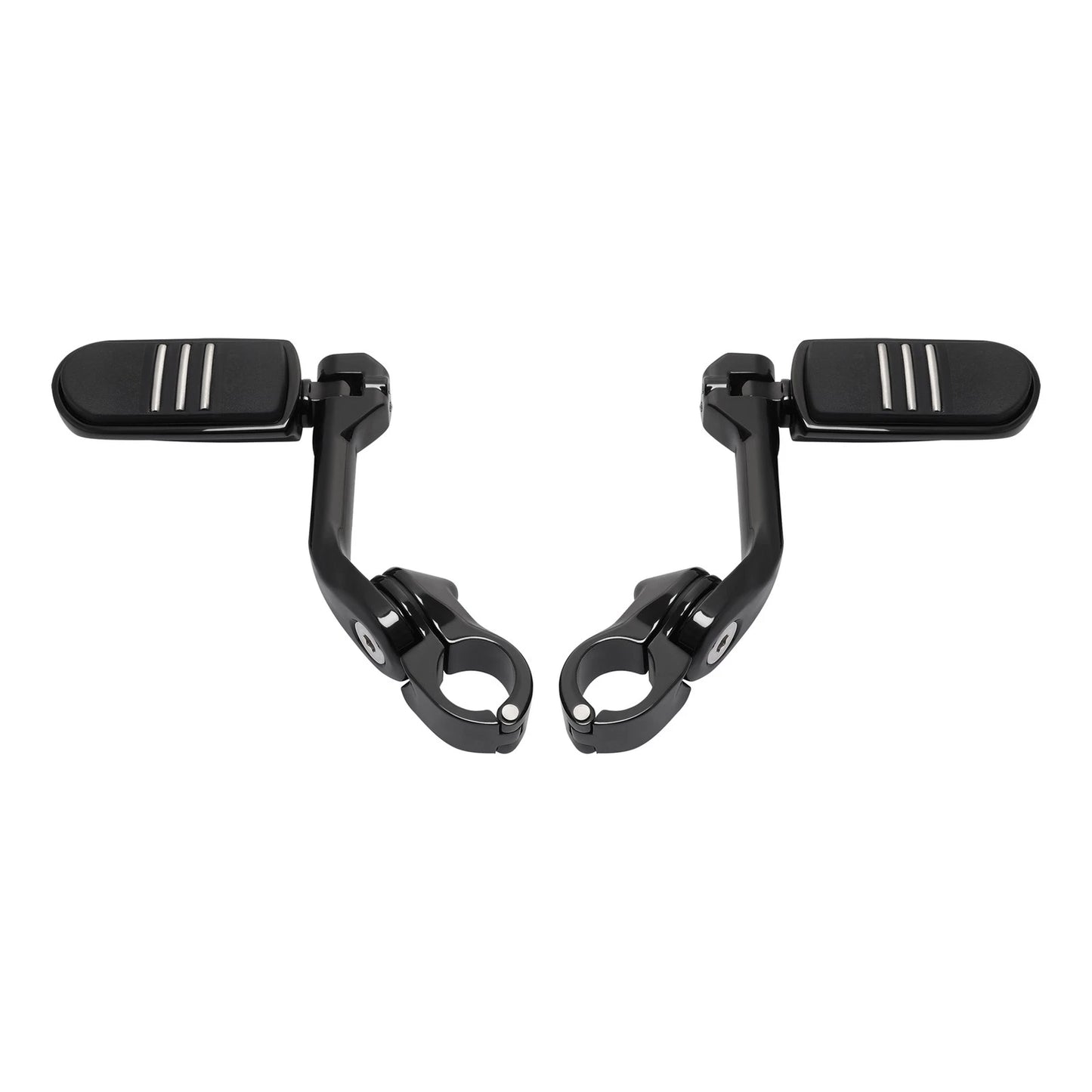 1-1/4 32mm Long Angled Highway Foot Pegs for Harley Road Street Electra Glide