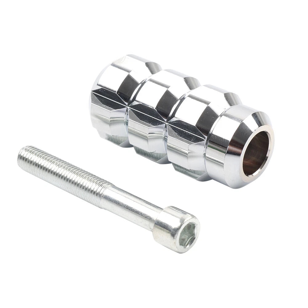 CNC Chrome Shift Pegs for Harley Softail, Fatboy, Sportster, Dyna
