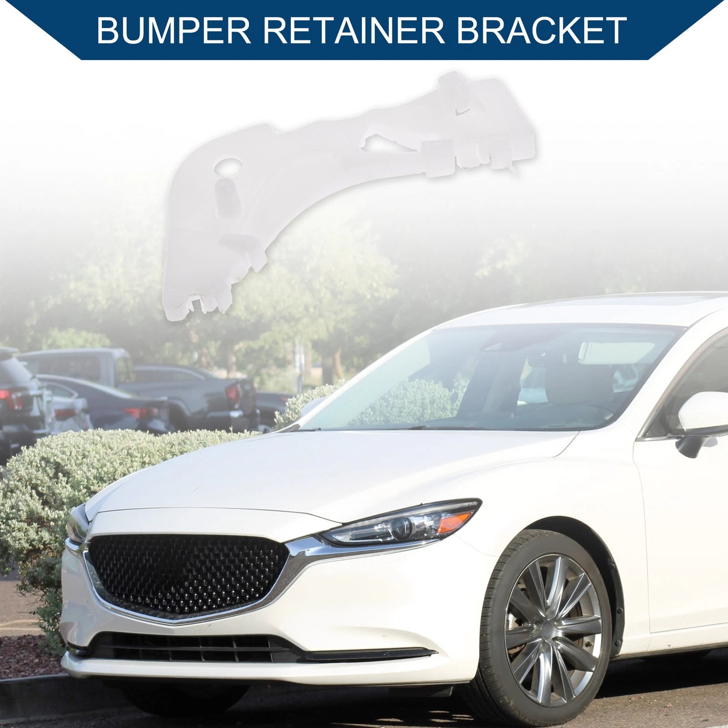 Left Front Bumper Support Bracket for Mazda 6 (2003-2008)