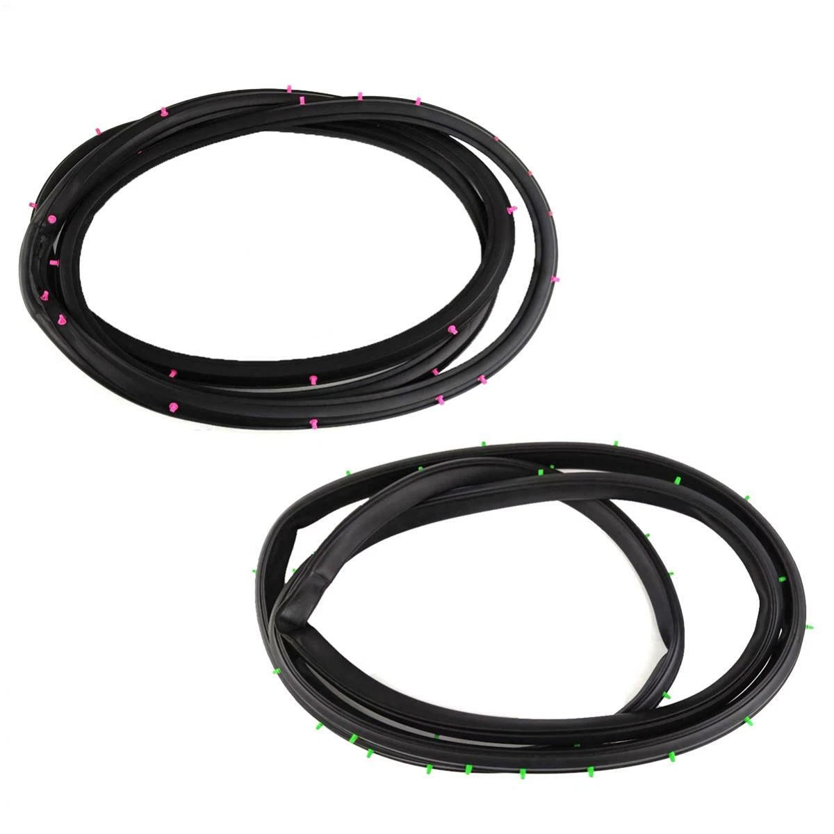 Door Rubber Seal Weatherstrip Front LH+RH Fits Isuzu D-Max TFR 4D Pickup 2003-11