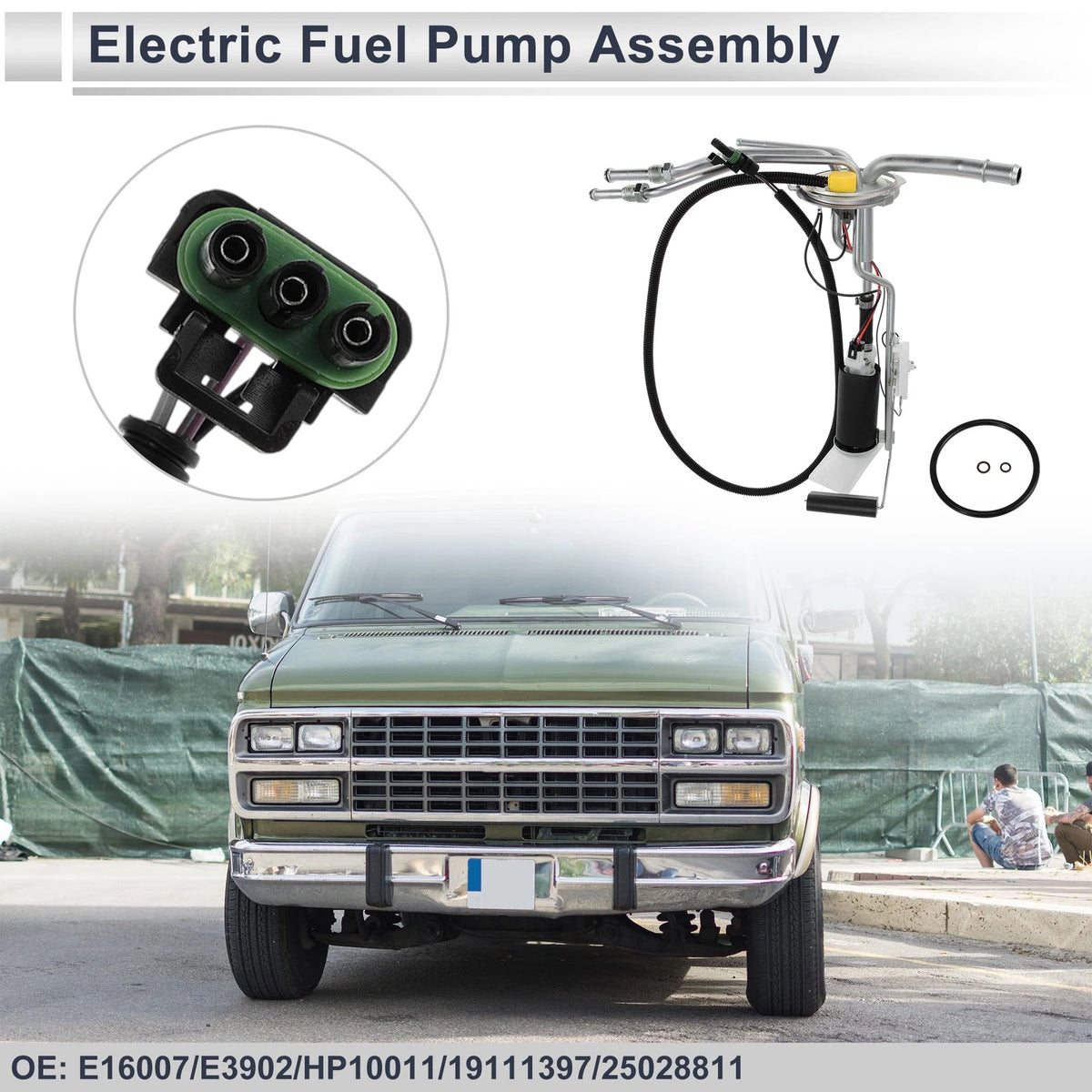 Fuel Pump Assembly for Chevy/GMC G10-G30 and G1500-G3500 (1987 - 1995)