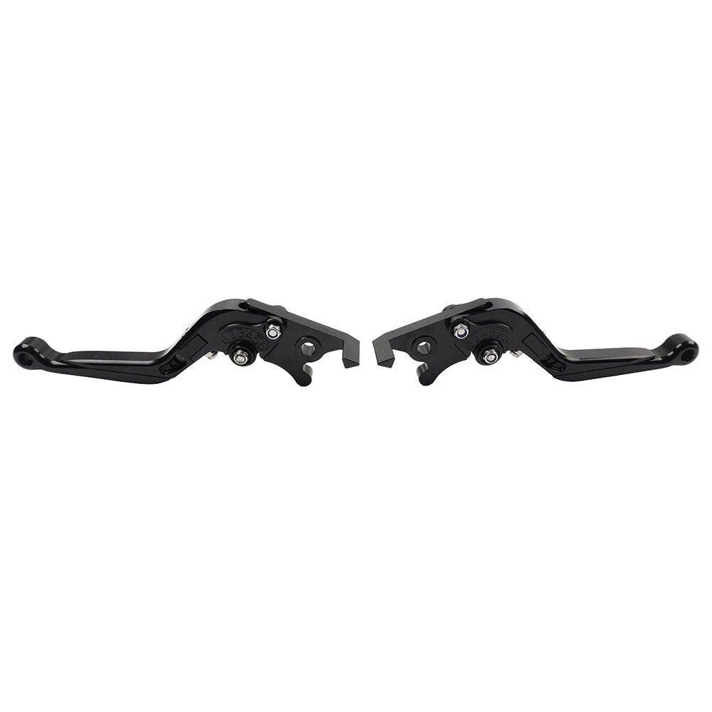 Black Extendable Brake Clutch Levers for Suzuki GSXR600 GSXR750 GSXR1000 (06-10)