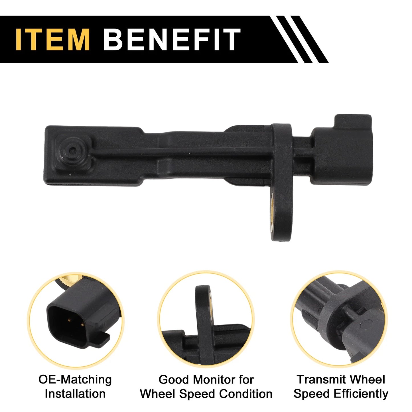 ABS Wheel Speed Sensor for Jeep Wrangler (2007-2017)
