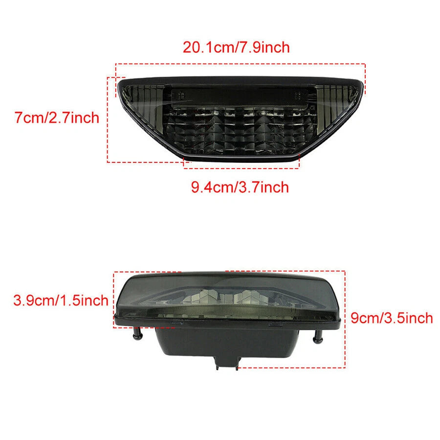 LED Tail Light Brake Lamp for Honda TRX250X TRX250EX TRX500 (2006-2016)