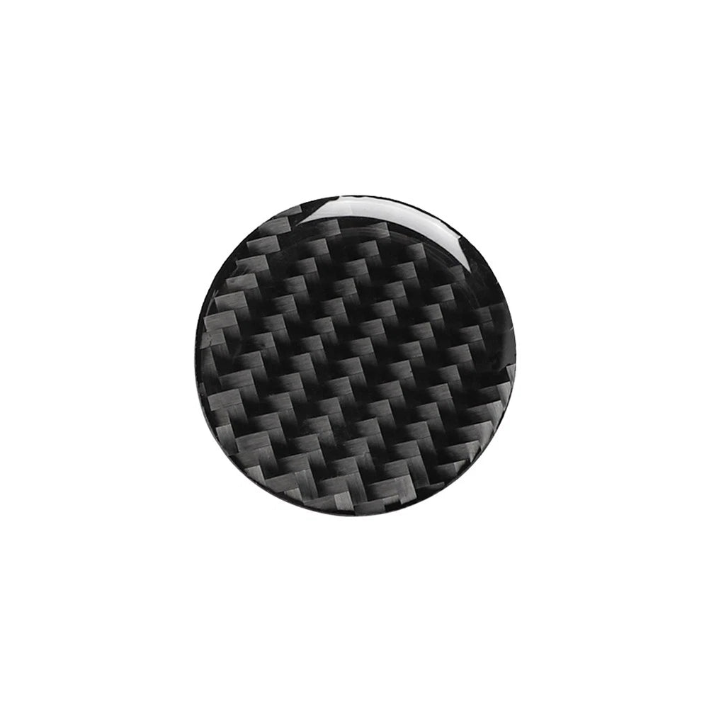 Carbon Fiber Multi-Media Control Knob Cover Trim for Audi A3 (2014-2019)