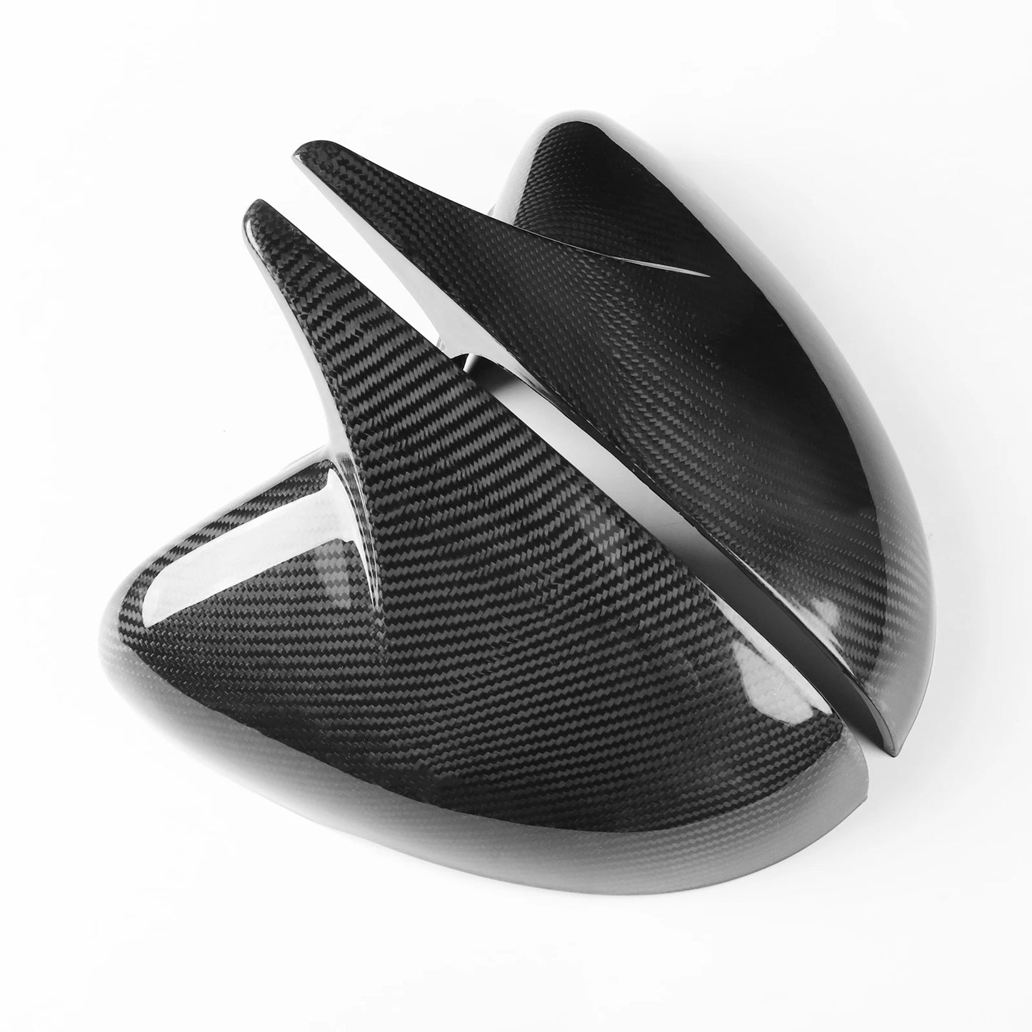 Carbon Fiber Side Mirror Covers for Kia Stinger (2018-2023)