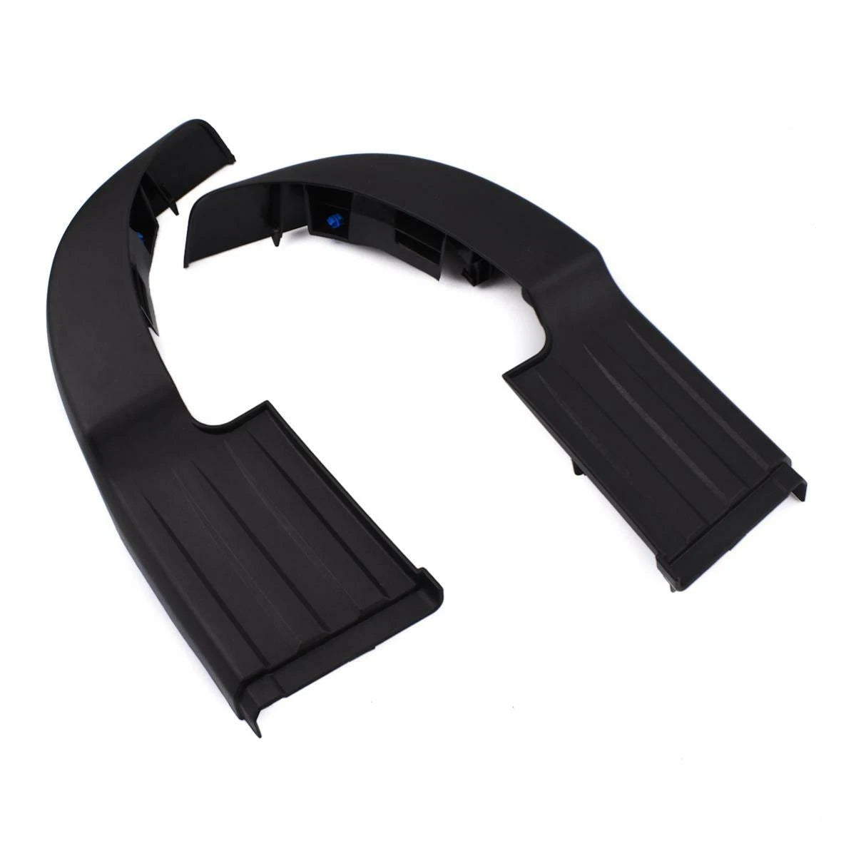 Rear Plastic Bumper Step Plate Black Fits Toyota Hilux Revo GUN136R SR5 2015-19