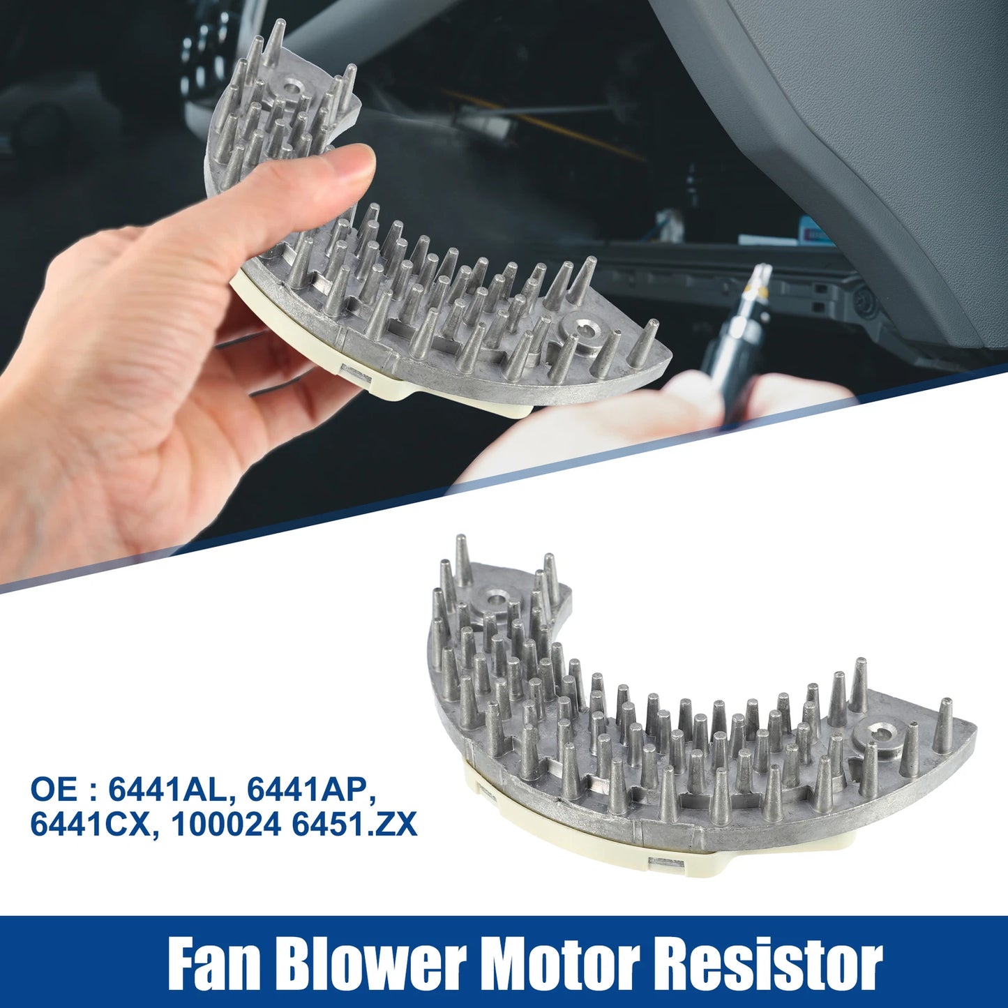 Fan Blower Motor Resistor for Peugeot 206, 307 (2000-2007)