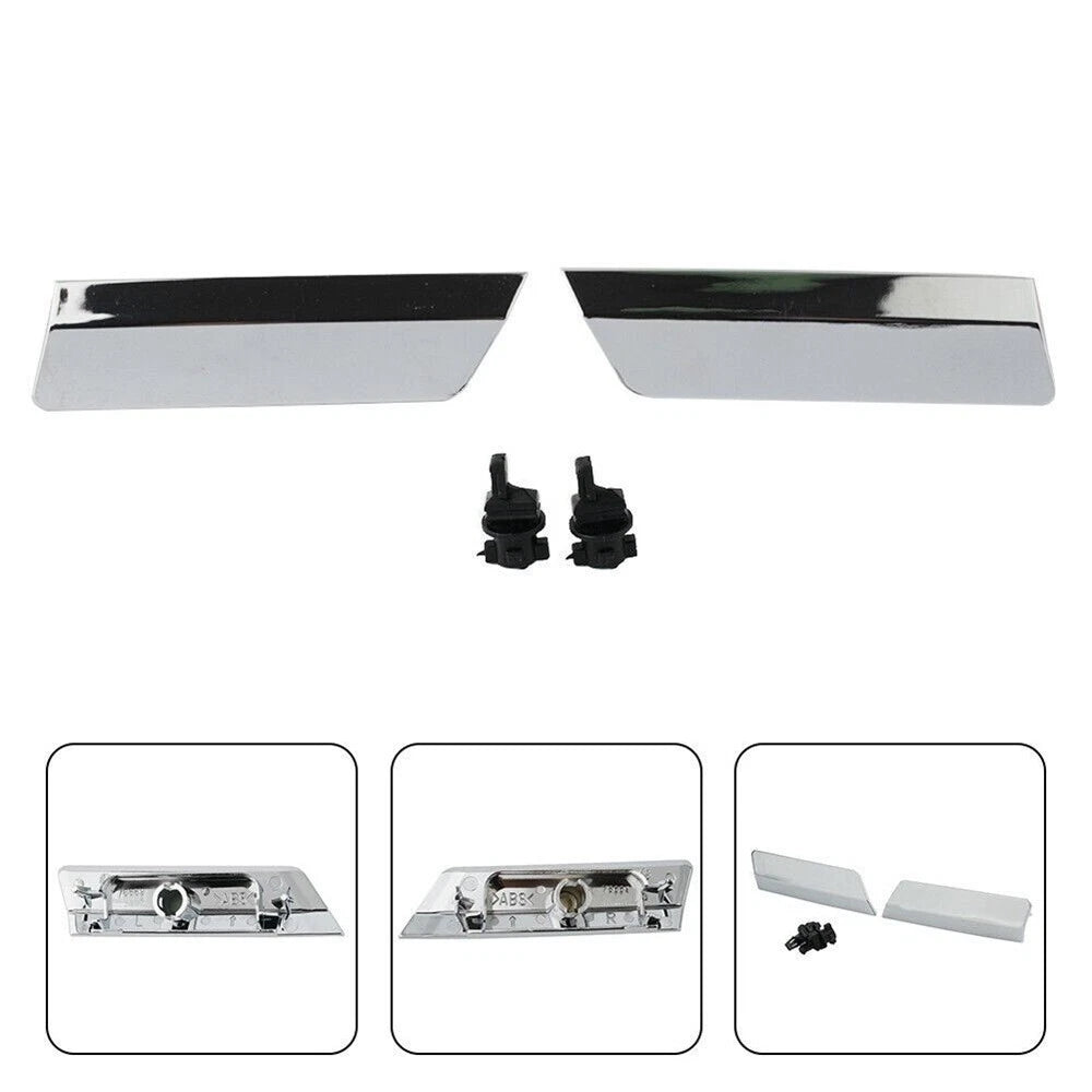 Left & Right Headlight Washer Cover Caps for Lexus LS460 (2008-2009)
