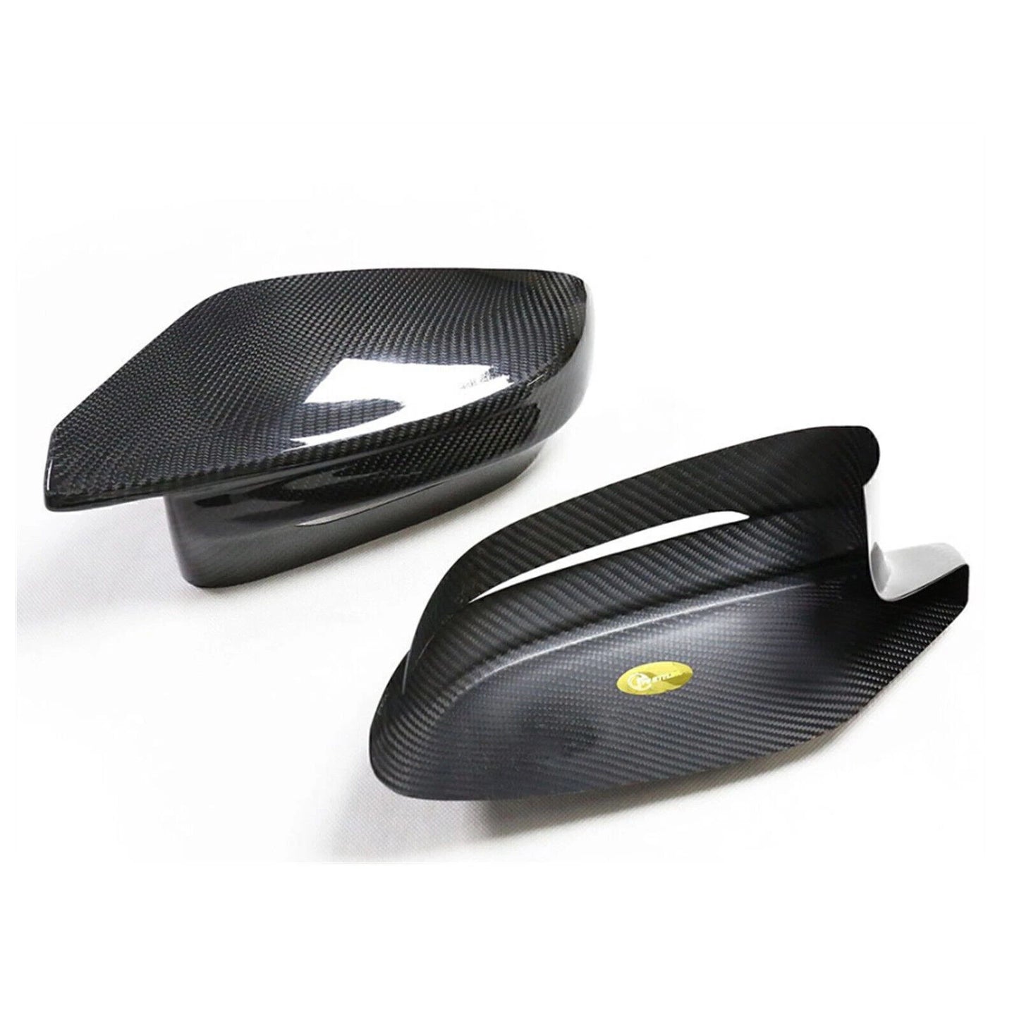 Dry Carbon Fiber Rear Side Mirror Covers for BMW M3 M4 G80 G82 G83 (2021-2023)