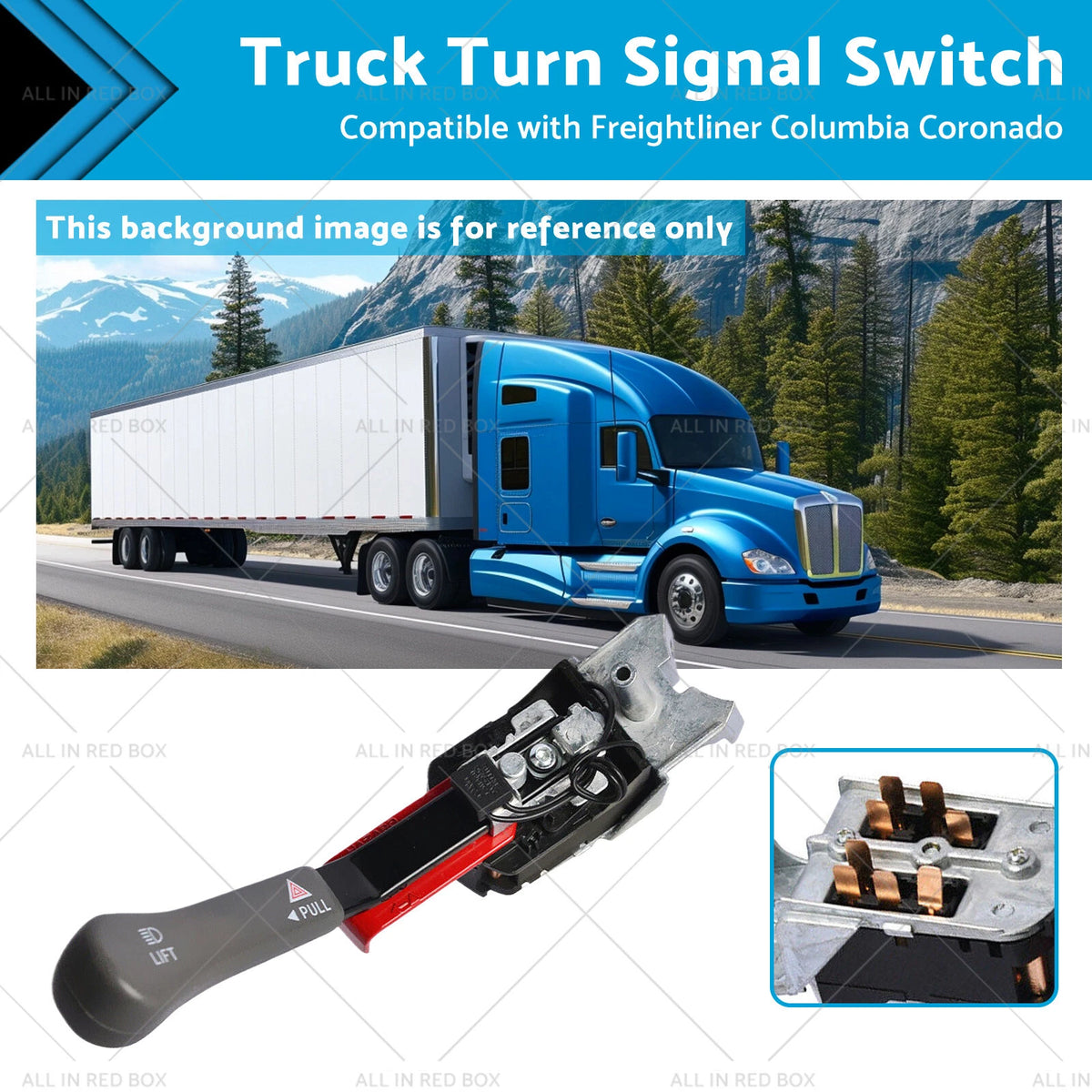 Truck Turn Signal Switch for Freightliner Columbia Coronado (1998-2003)