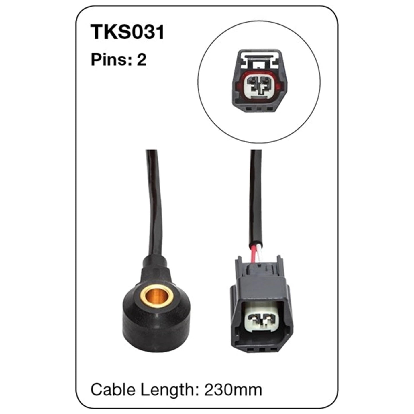 Knock Sensor CU 4cyl 2.3L L3 for Mazda Tribute (2004-2006)