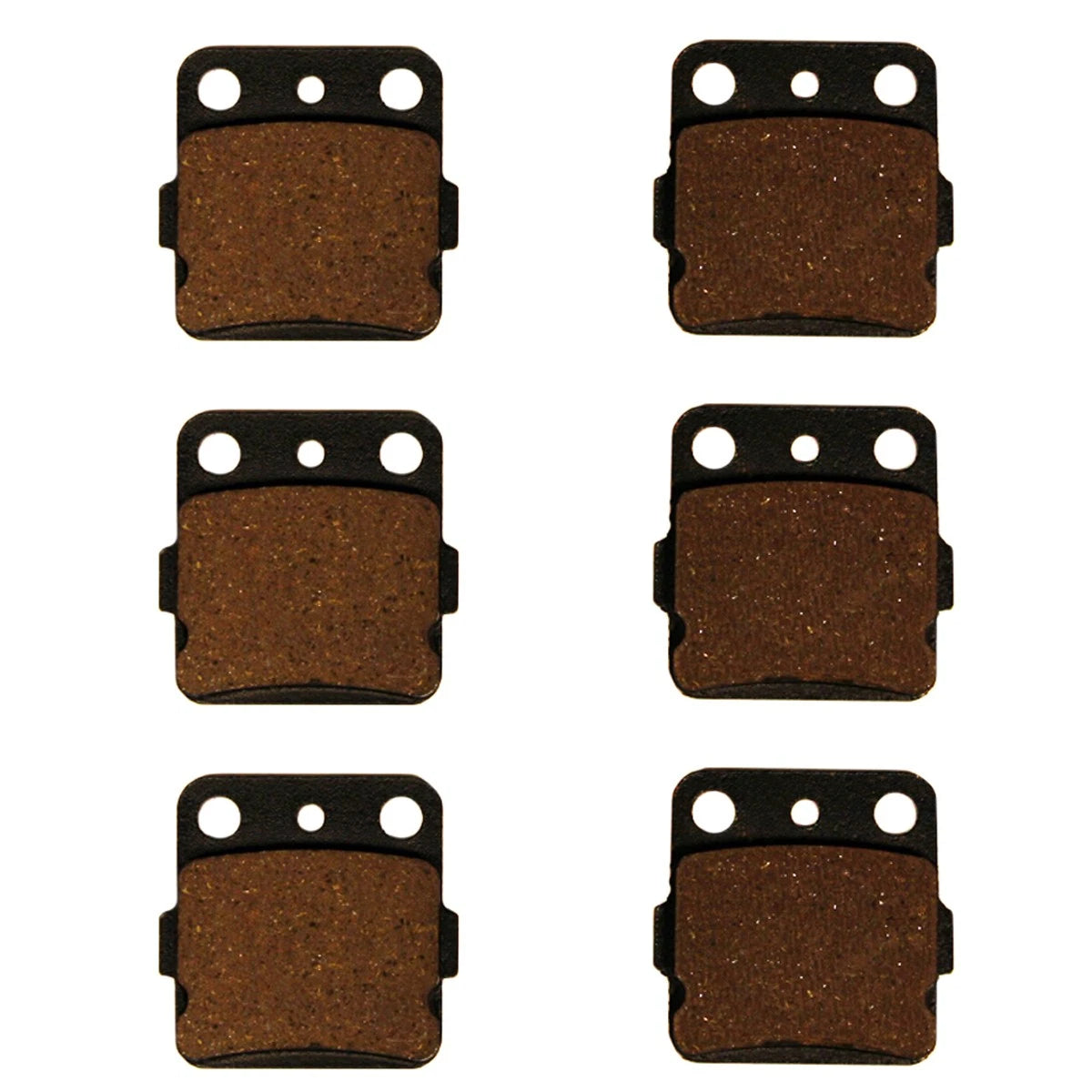Front & Rear Semi-Metallic Brake Pads for Honda TRX250X FourTrax (1987–1992)