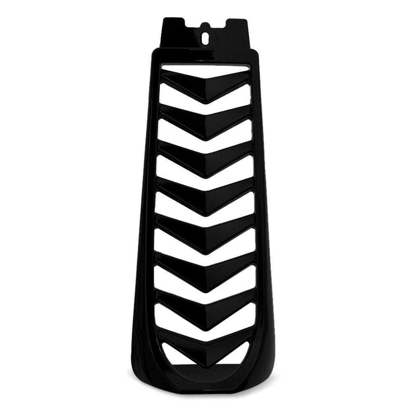 1x Black Chin Fairing Spoiler Lower Radiator Cover for Harley Softail (2018-2024)