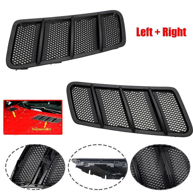 Hood Air Vent Grille Covers for Mercedes W166 ML GL Class (2012-2015)