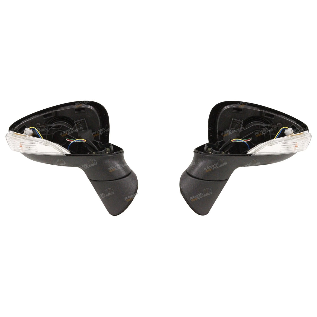 Electric Door Mirrors with Covers for Ford Fiesta WS/WT (2008-2013)