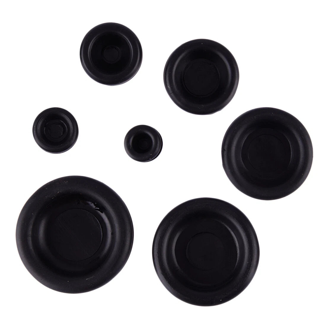 7 x Rubber Grommet Assortment for Firewall Hole Electrical Wire Gaskets