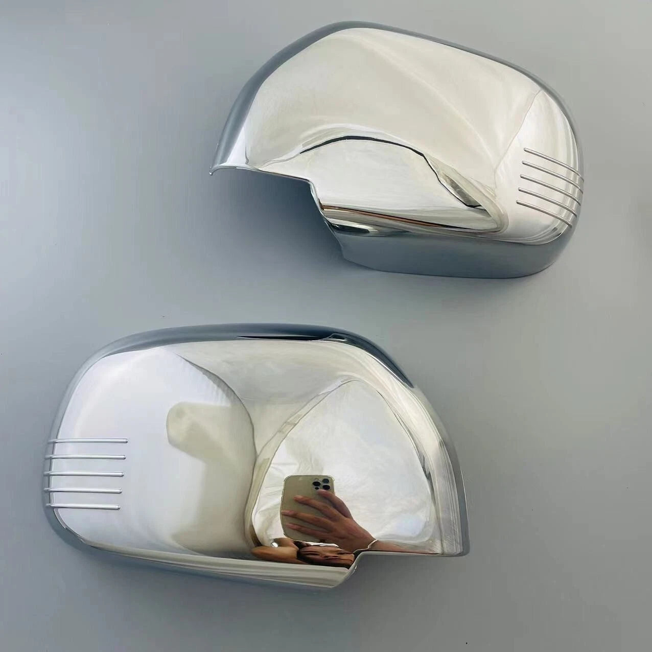 Chrome Rearview Mirror Side Lid Cover Trim for Suzuki Grand Vitara (1999-2005)