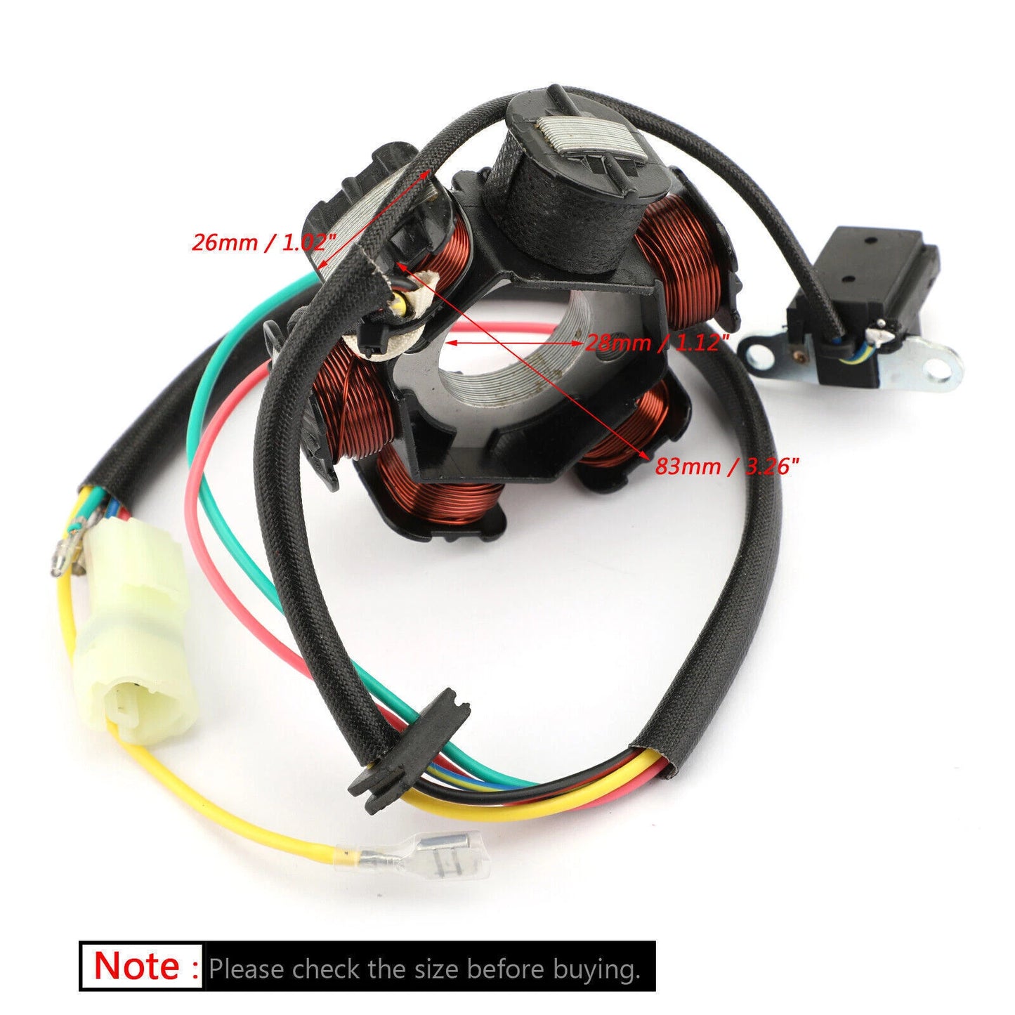 Stator for Honda TRX90 FourTrax/Sportax 90 (1993-2005)