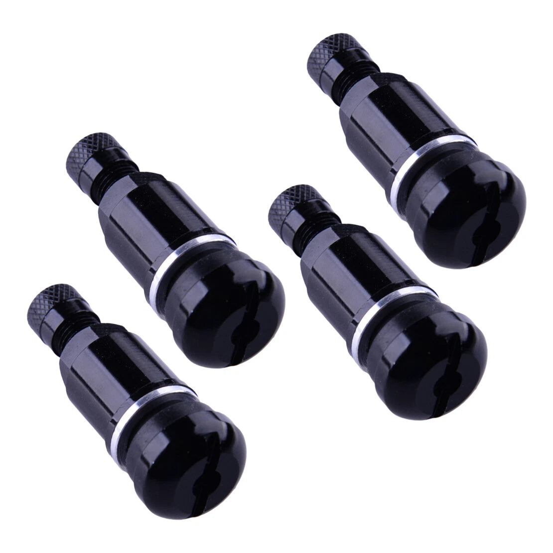 4x Aluminum Alloy Tire Valve Stems for Car Motorcycle Wheel Rim