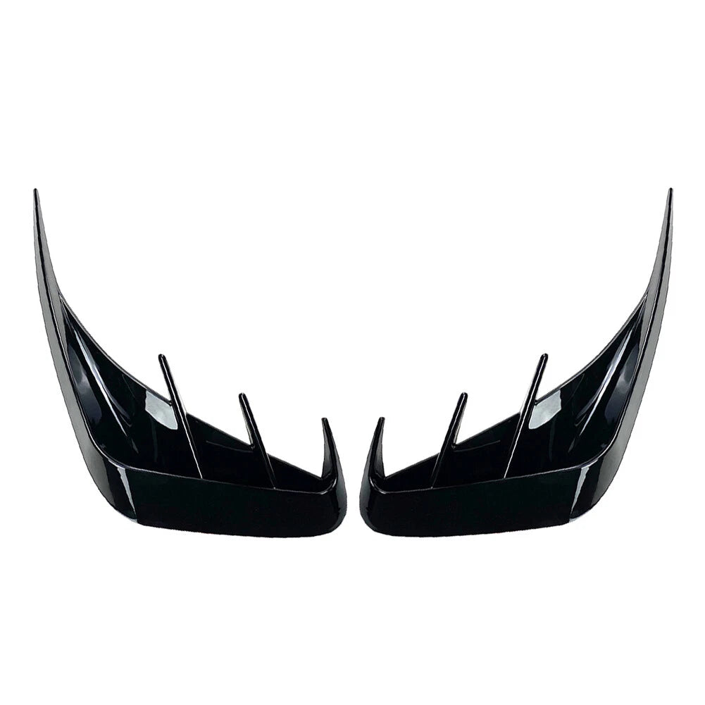 Rear Bumper Canards Lip Splitter Fins for BMW 3 Series G20 M-Sport (2019-2021)