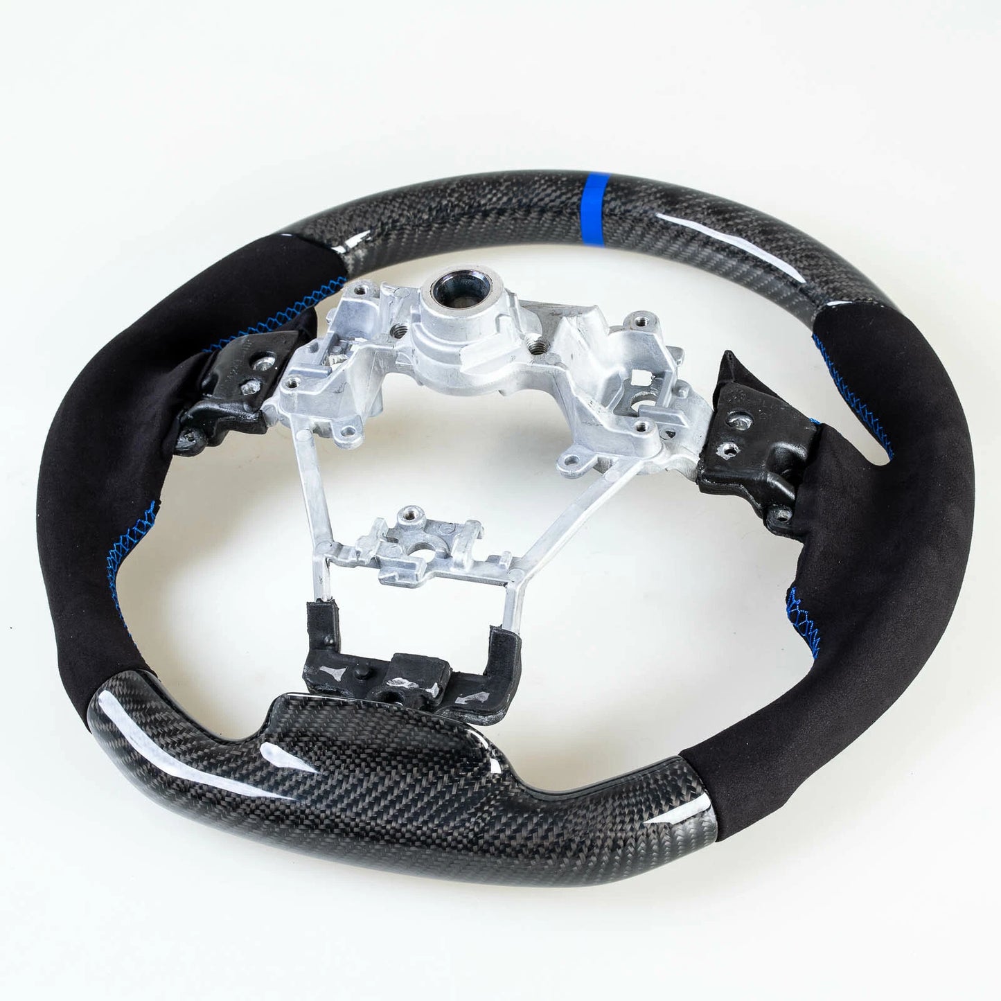 Carbon Suede B Steering Wheel for Subaru Impreza, Forester, Ascent, Crosstrek (2017-2023)