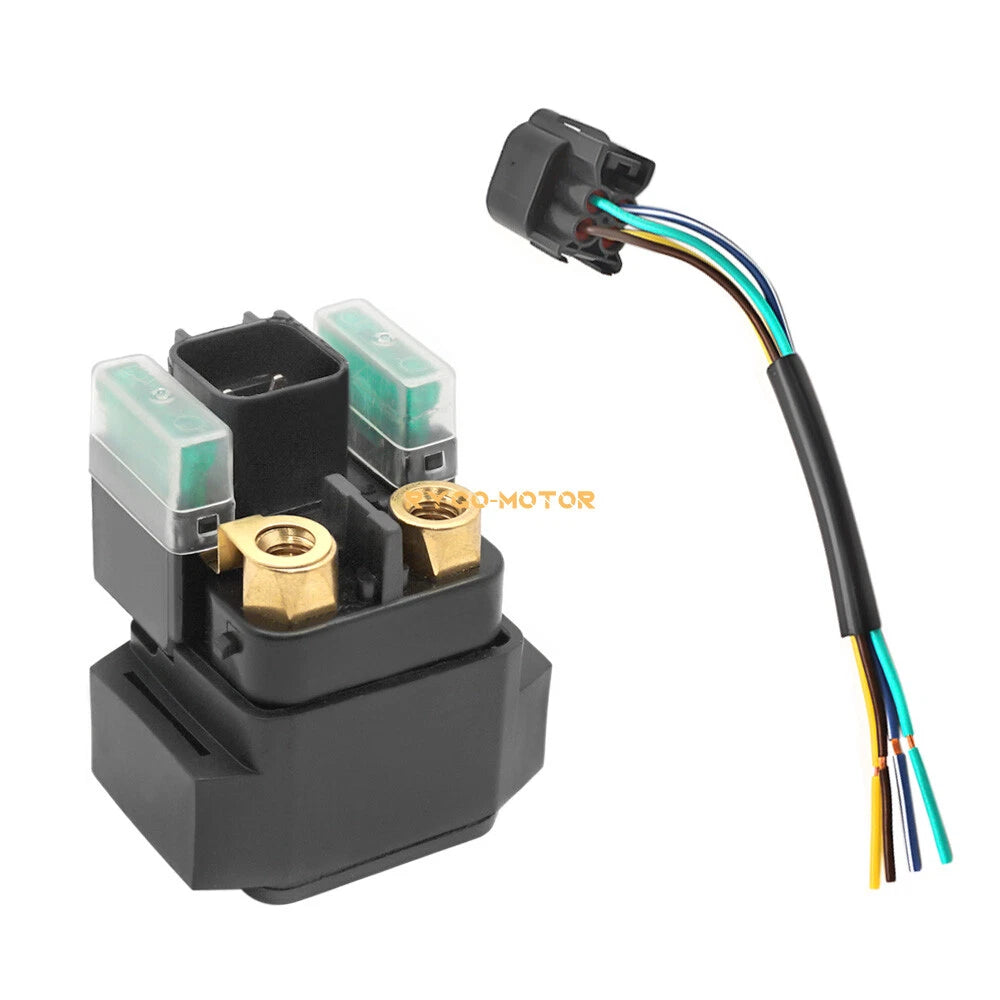 Starter Solenoid Relay & Plug for Yamaha Raptor 700 700R 250 Kodiak 450 YFM