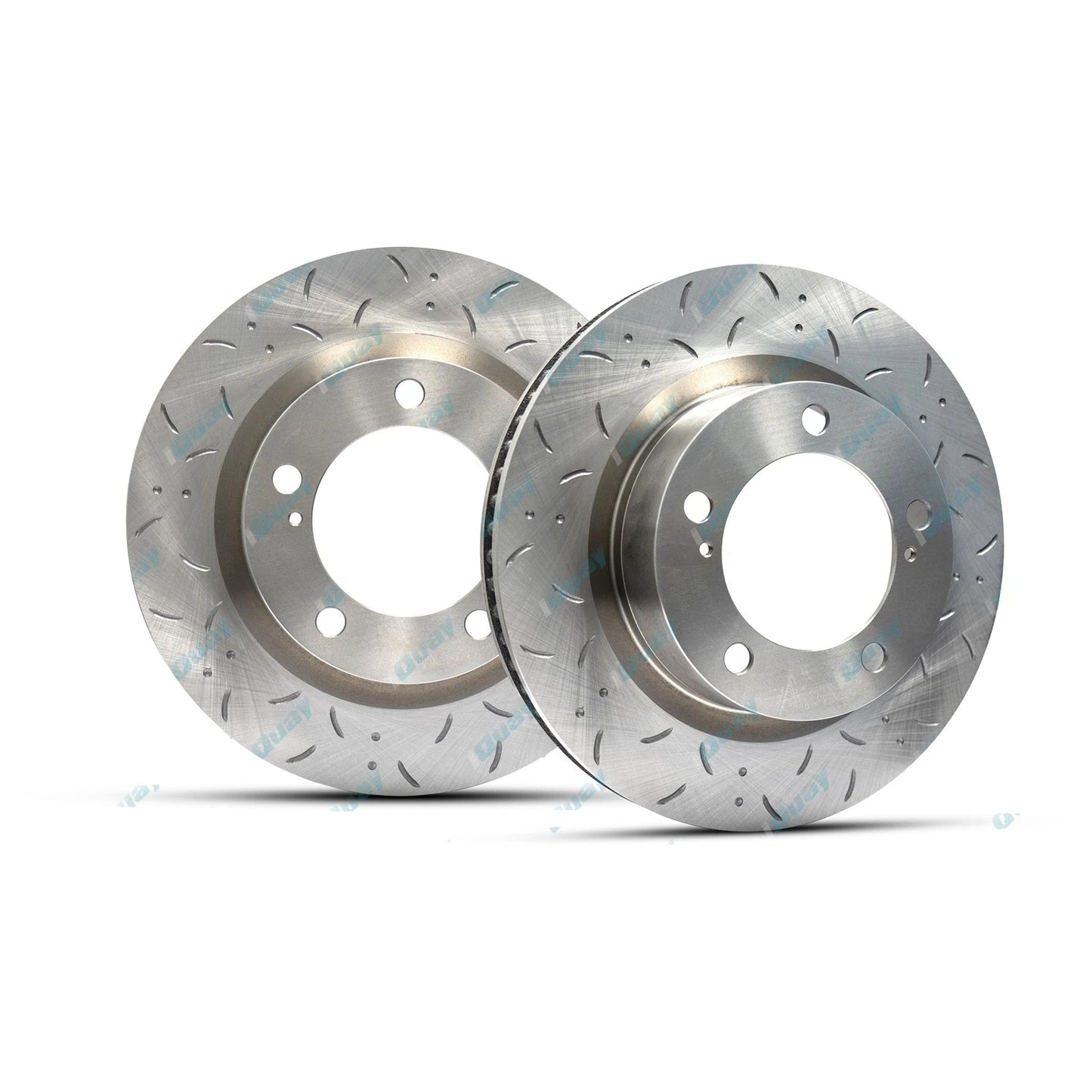 Slotted Front Disc Rotor Pair for Landcruiser URJ202R UZJ200R VDJ200R 2007~2015