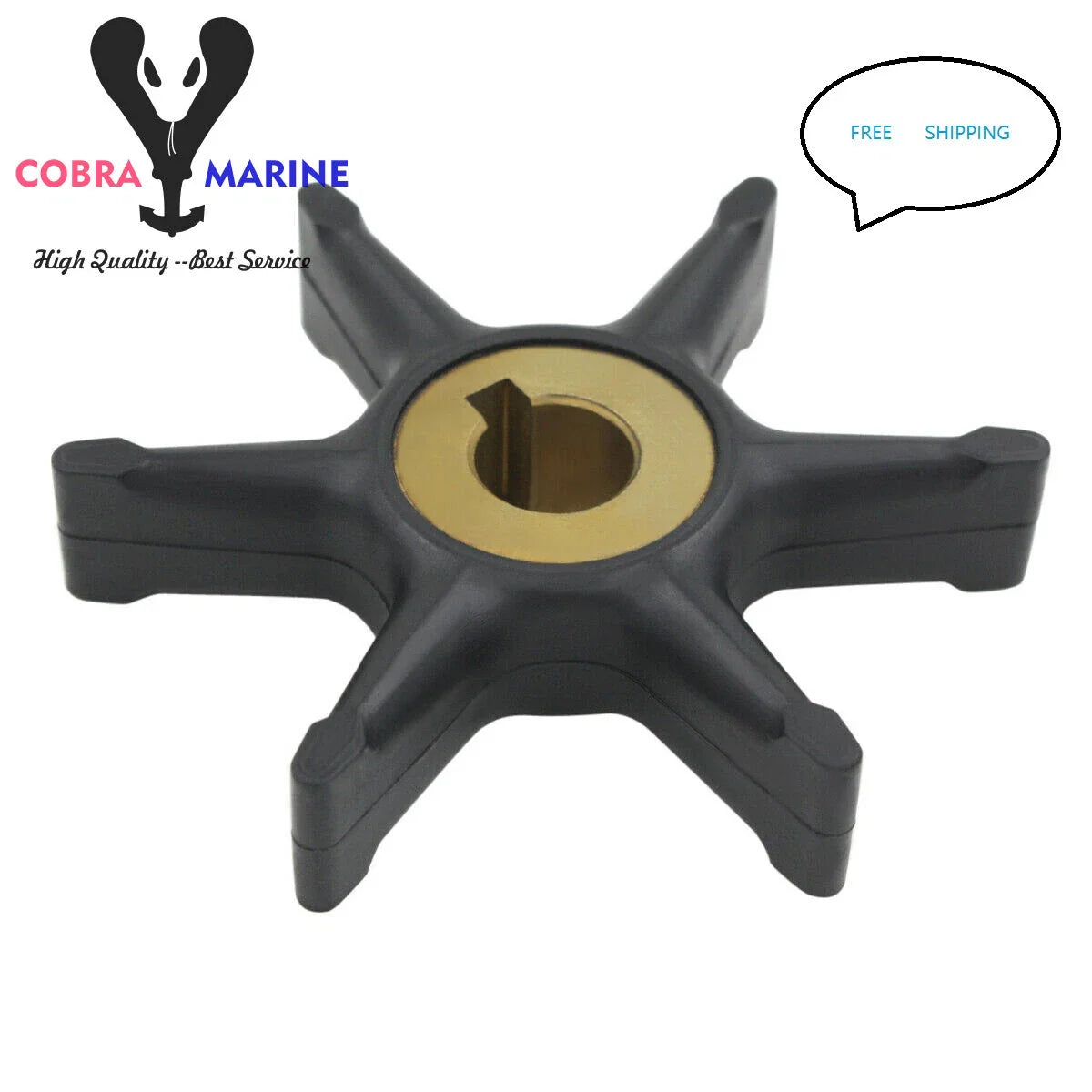 Water Pump Impeller for Evinrude OMC 277181 434424 Mallory 9-45216