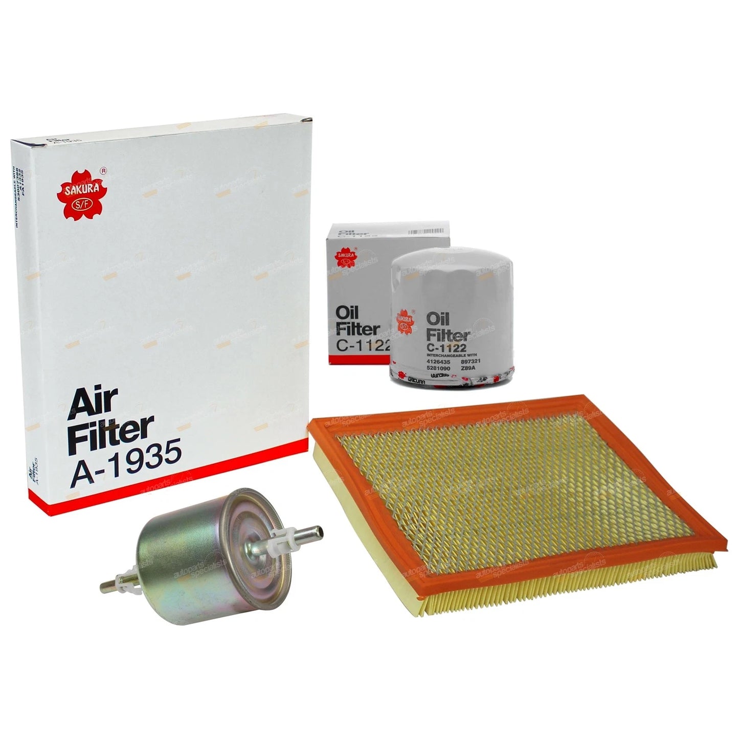 Air Oil Fuel Filter Service Kit 4.0L for Jeep Grand Cherokee (1996)