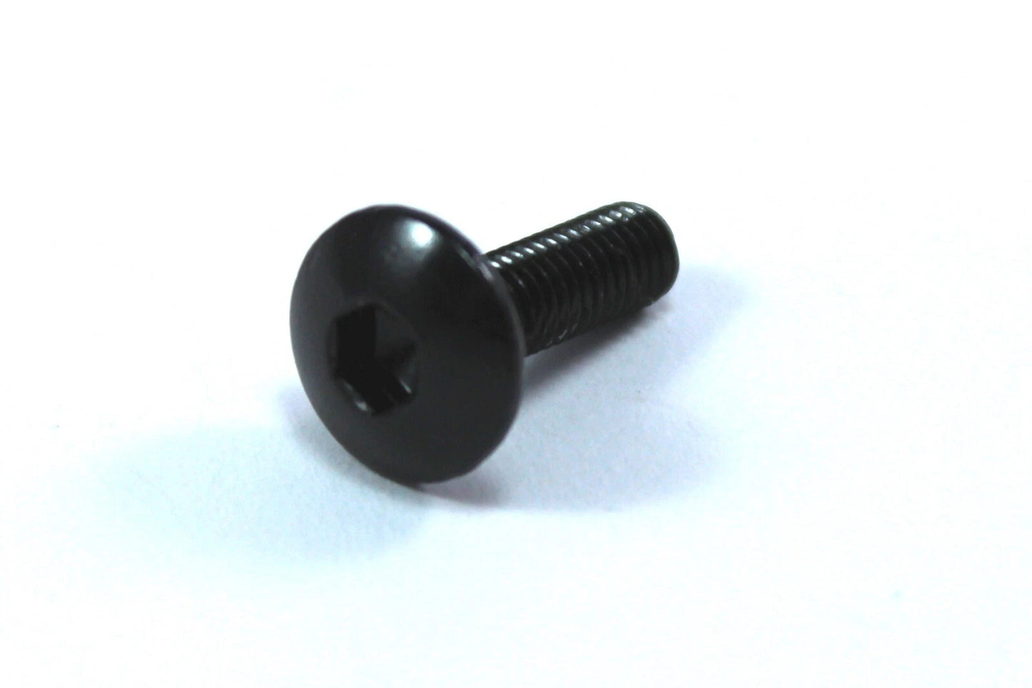 6x Schwarz Aluminium Wind Shield Frontscheibe Schrauben m5 X 16mm Pfanne Knopf