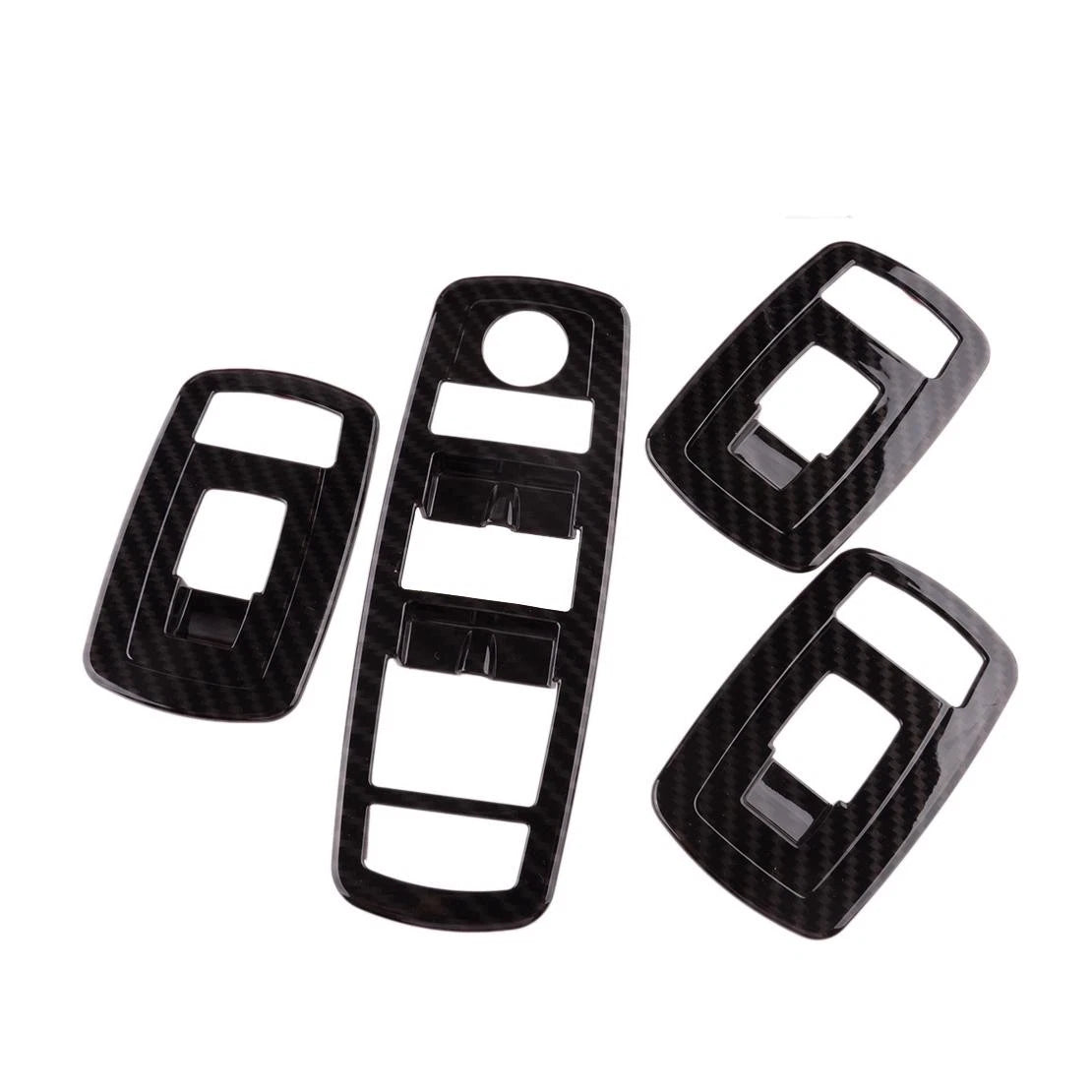 Carbon Fiber Window Lift Switch Panel Trim for Maserati Ghibli (2014-2023)