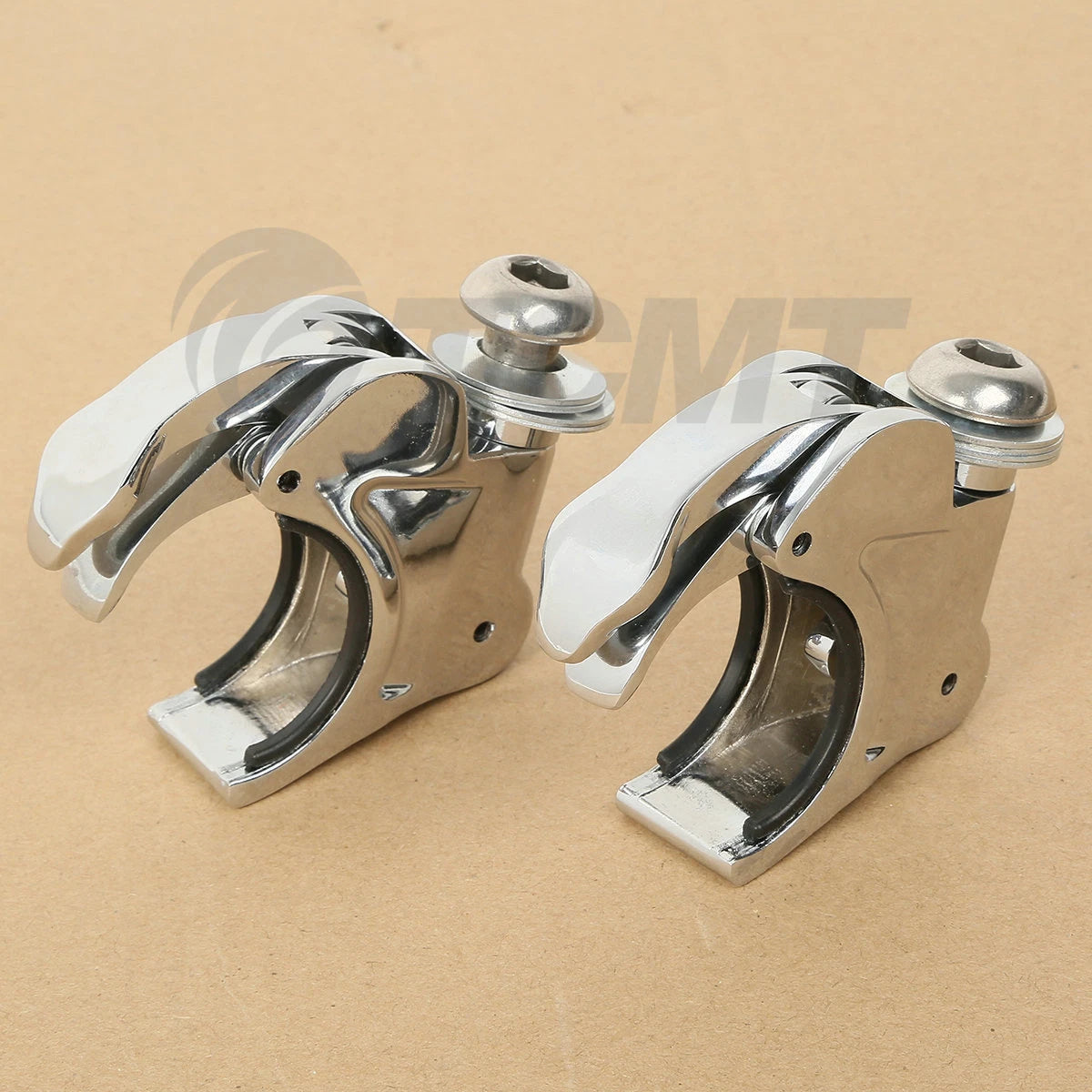 41mm Windshield Clamps for Harley Wide Glide, Softail (1993-2013)