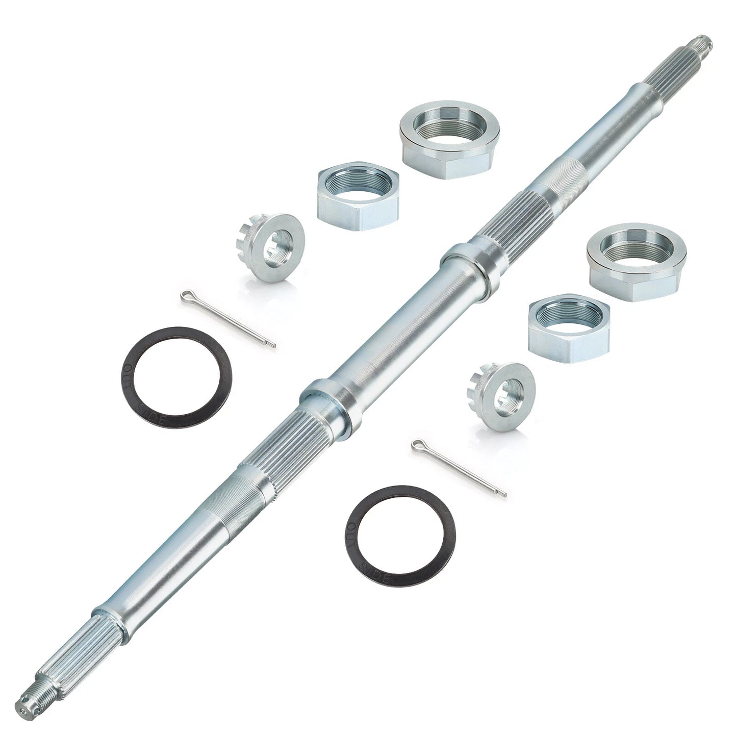 Rear Axle Shaft Wheel Nut Kit for Honda TRX300/TRX300FW 1993-2000