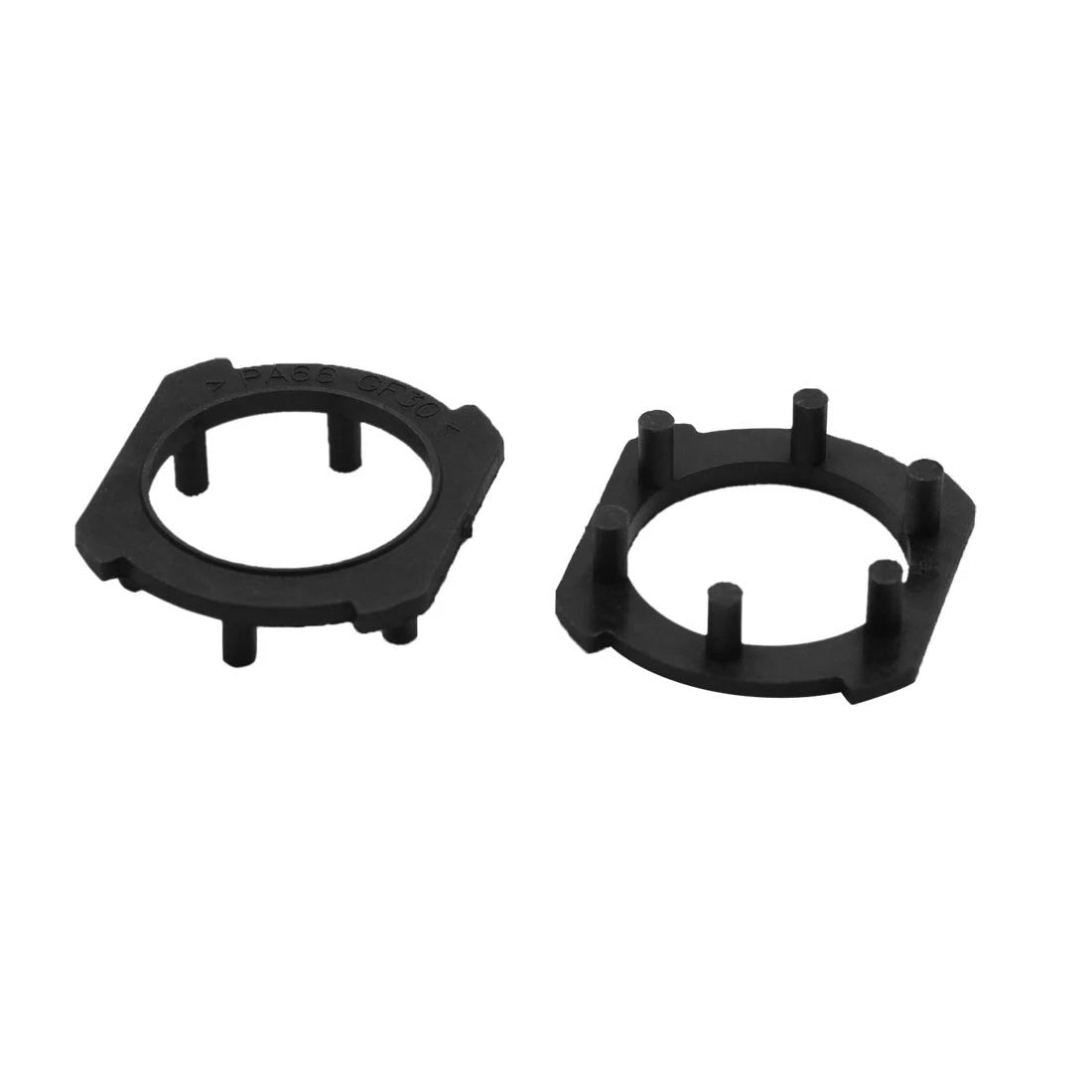 Black Plastic H7 Headlight Holder Base Retainers for Mazda