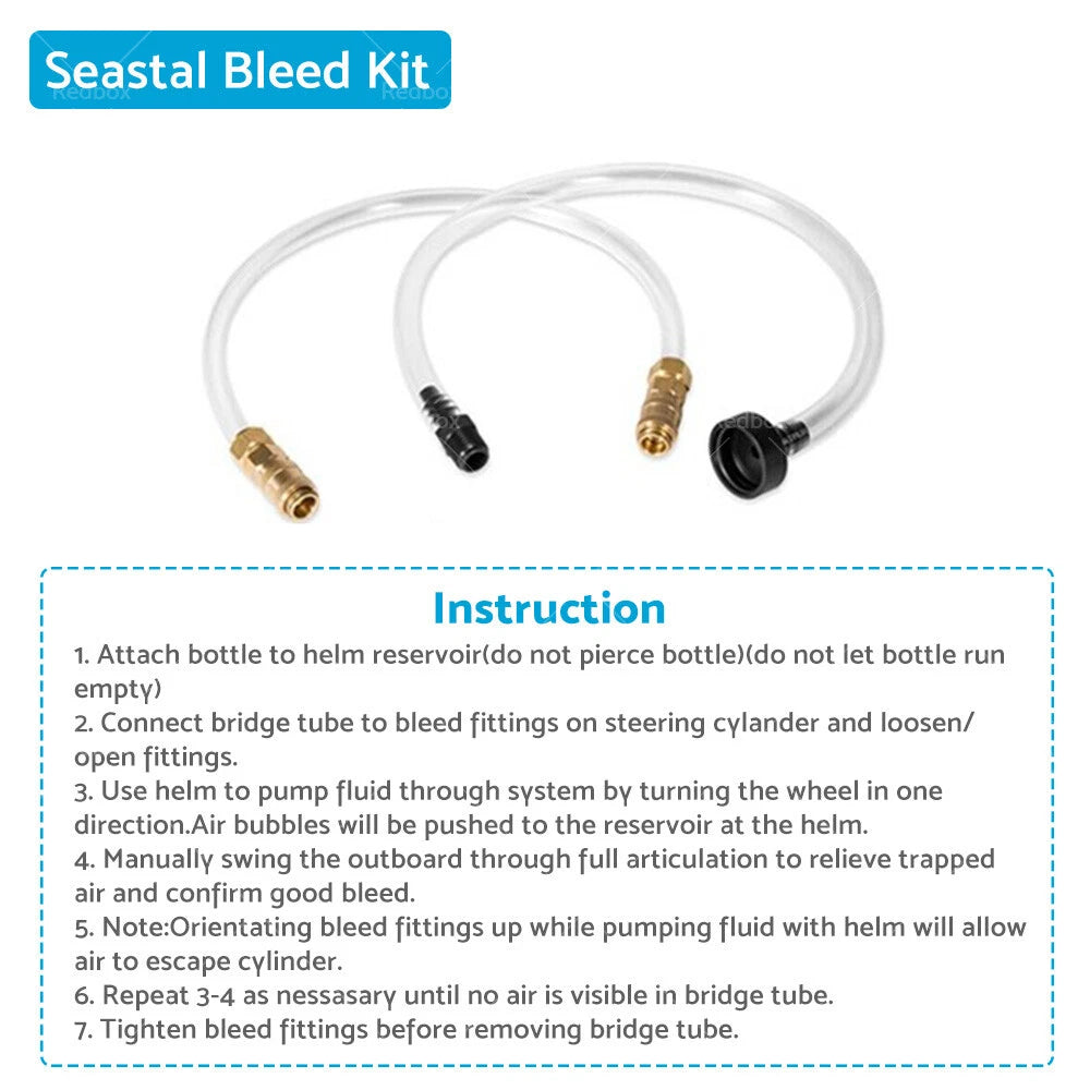 Seastar HS5157 Front Mount Hydraulic Steering Cylinder Seal Kit & Bleed Kit
Seastar HS5157 Hydraulic Steering Cylinder Seal Kit for Front Mount
