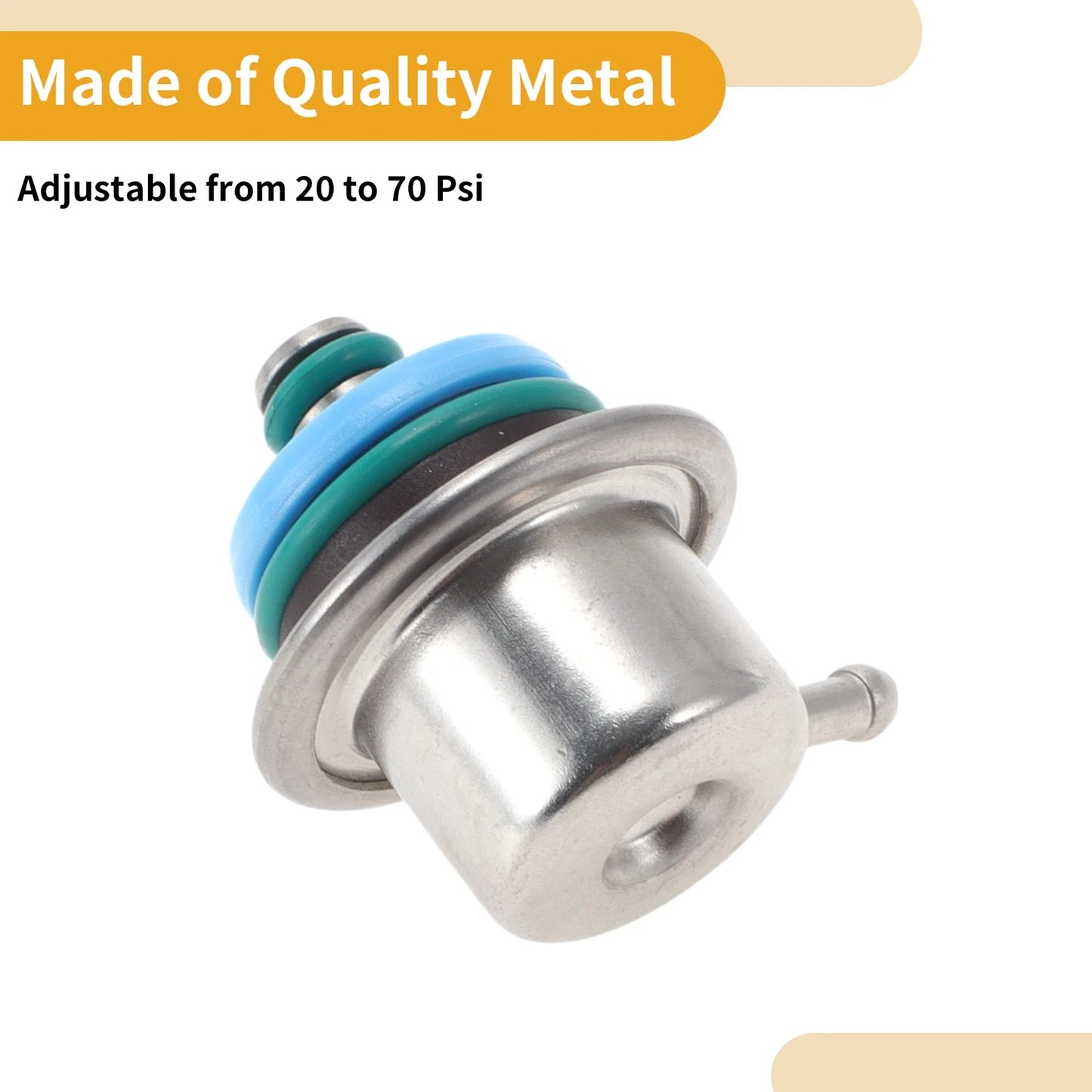 Fuel Pressure Regulator 20-70 Psi for Ford E-150 (2004)