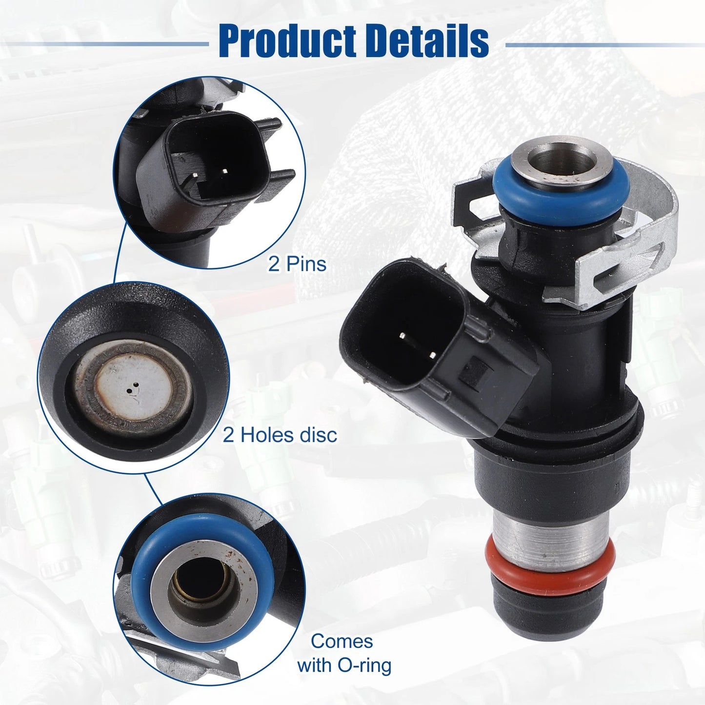 Car Fuel Injector Nozzle for Chevy Silverado 1500 (2007-2009)