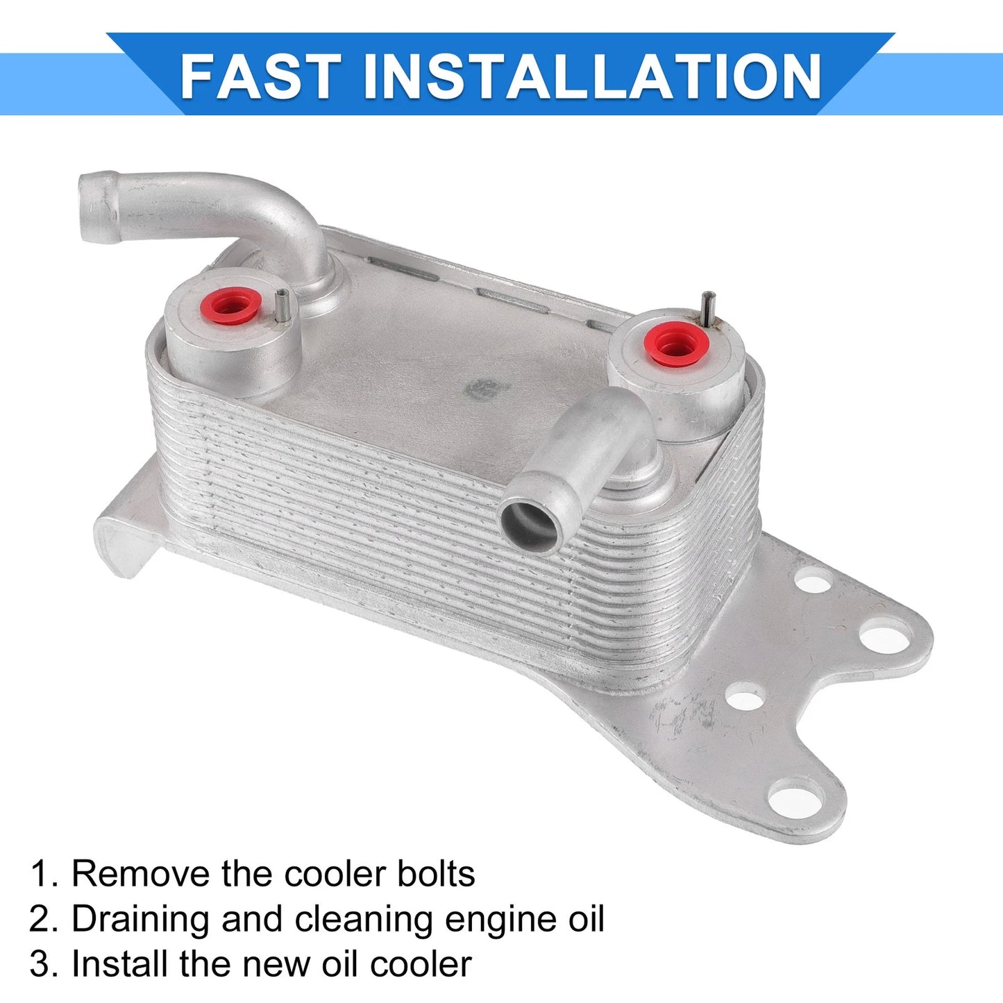 Engine Oil Cooler for Ford F-250 F-350 Super Duty (2008-2010)