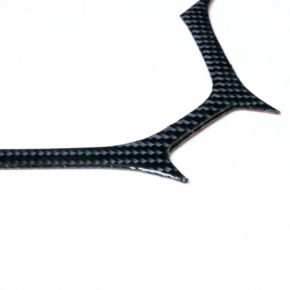 Carbon Fiber / Steering Wheel Panel Cover Trim for Civic Coupe (2013–2015)