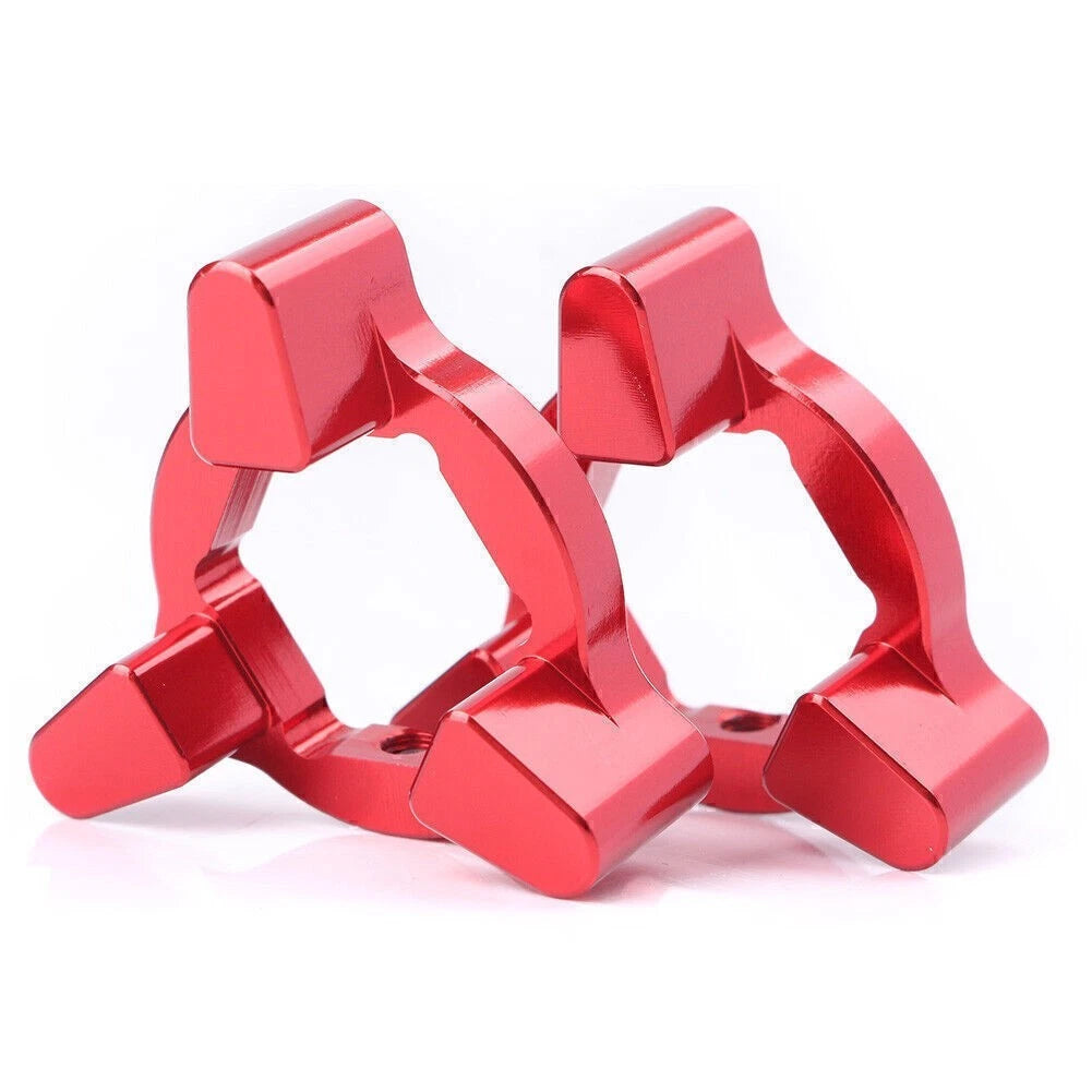17mm Front Anodized Fork Preload Adjusters for Universal Motorcycle - RED