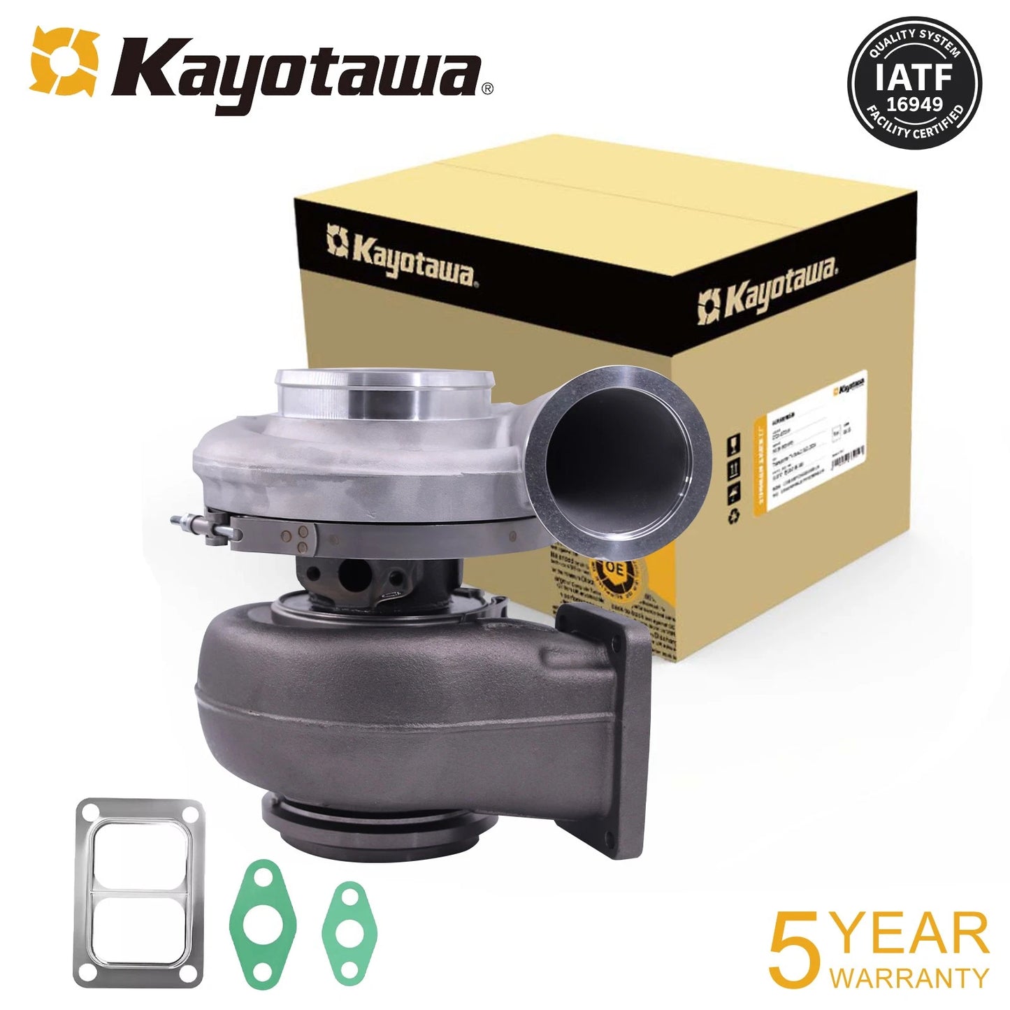 T6 Turbocharger V-Band Twin Scroll A/R 1.32 for Performance Applications