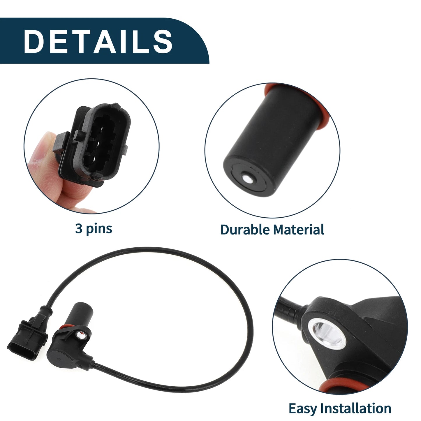 Crankshaft Position Sensor for MAZDA BT-50 2.5MRZ-CD (2006-2013) 1 Pc