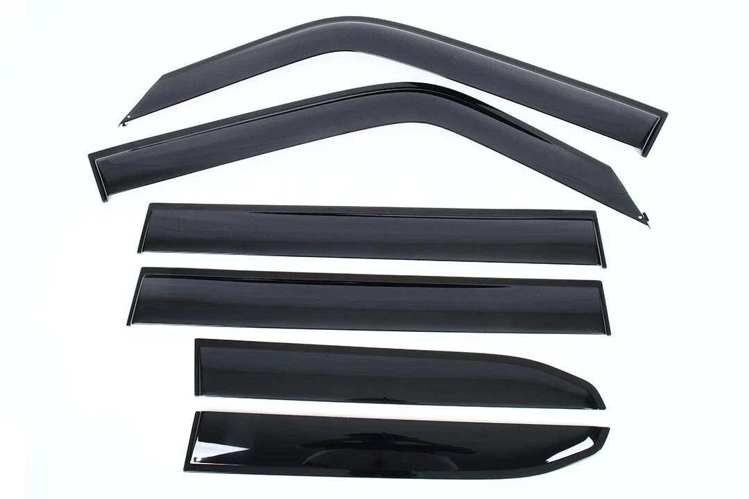Guard Rain Window Vent Sun Visor Cover Trim for Toyota Prado LC250 (2024-2025)