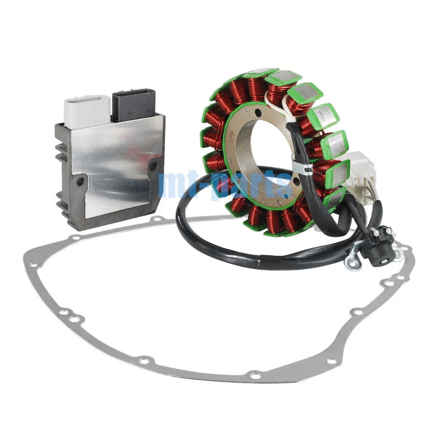 Stator Coil, Regulator Rectifier, Gasket for Yamaha XVS1300CT V-Star (2007-2009)