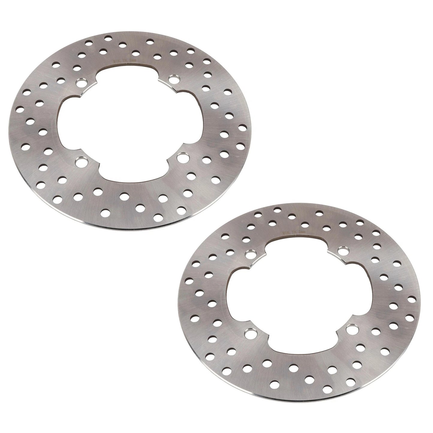 2 x Front Disc Brake Rotors for Yamaha Grizzly 660 4x4 (2002–2008)