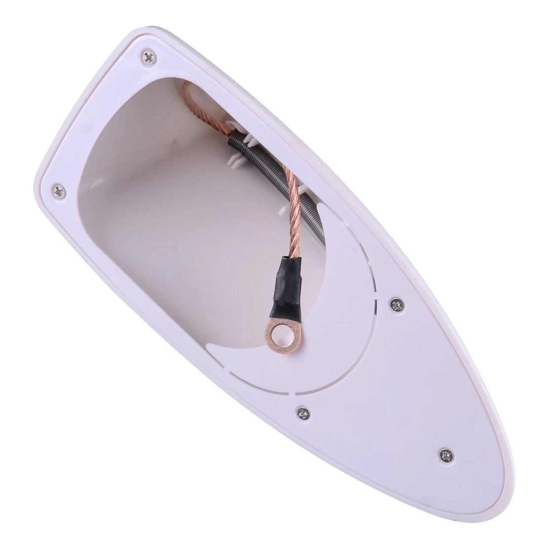 White Roof Shark Fin Antenna for Nissan Qashqai J11 (2014-2019)