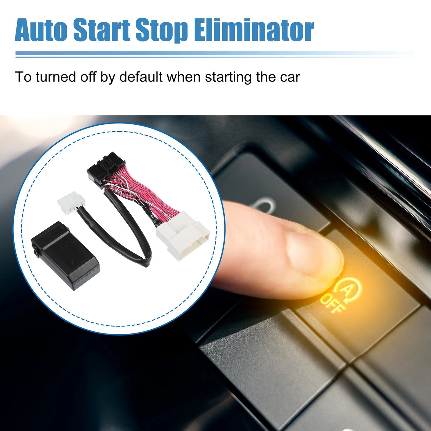 Auto Start Stop A-Off Cable for Ford Bronco (2021-2022) - 1 Set