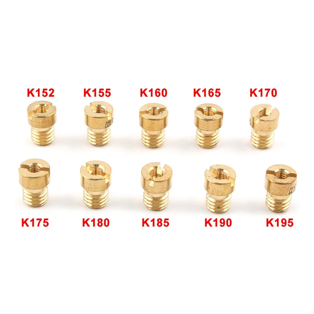 10x Main Jet for Keihin OKO KOSO PWK Carburetor 125cc 150cc (No Year)